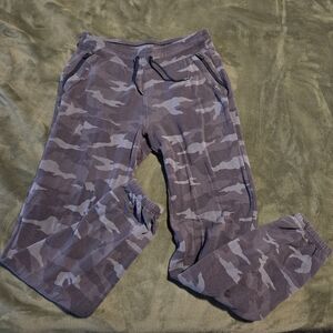 Athleta Kids Camo Sweatpants - Gray